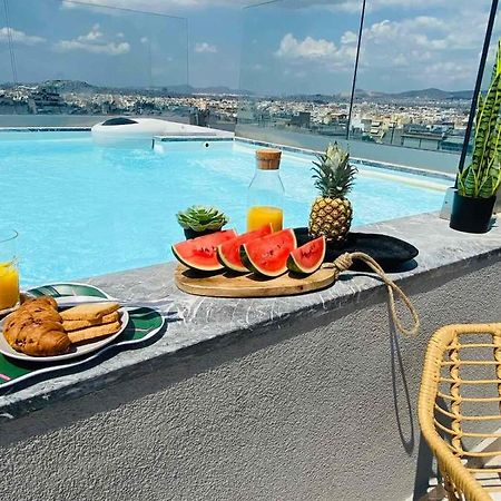 New 2Bd Aprt With Shared Rooftop Pool E2 Афіни Екстер'єр фото
