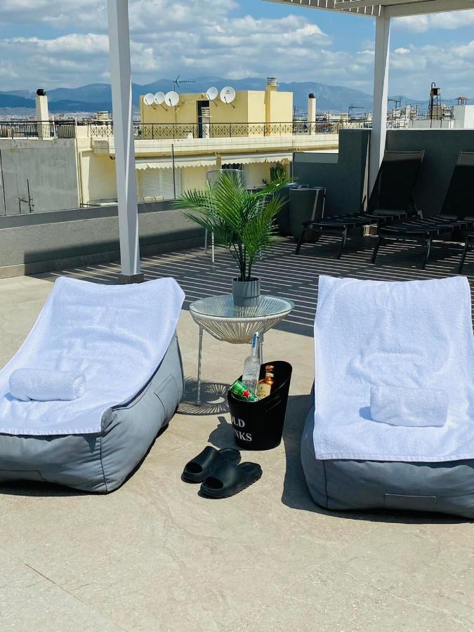 New 2Bd Aprt With Shared Rooftop Pool E2 Афіни Екстер'єр фото