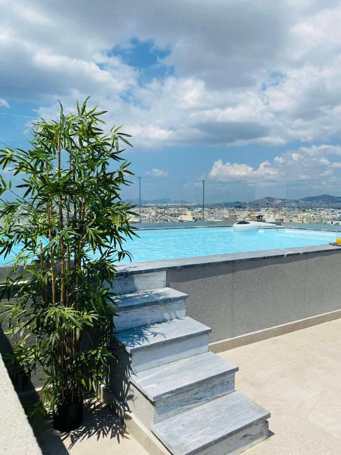 New 2Bd Aprt With Shared Rooftop Pool E2 Афіни Екстер'єр фото