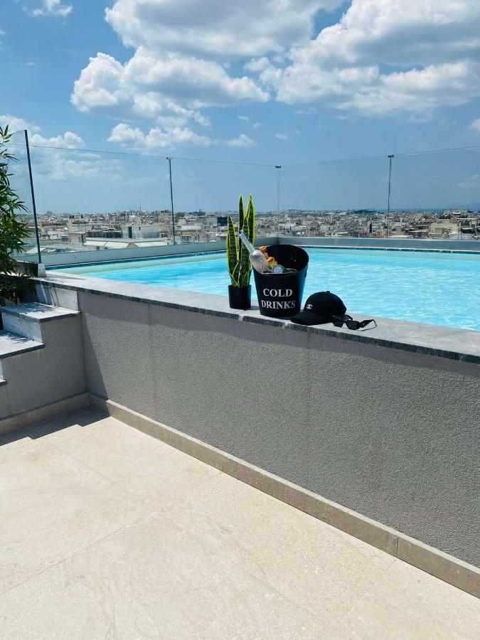 New 2Bd Aprt With Shared Rooftop Pool E2 Афіни Екстер'єр фото