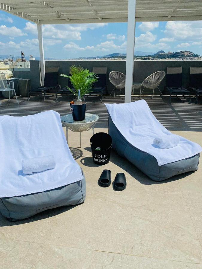 New 2Bd Aprt With Shared Rooftop Pool E2 Афіни Екстер'єр фото