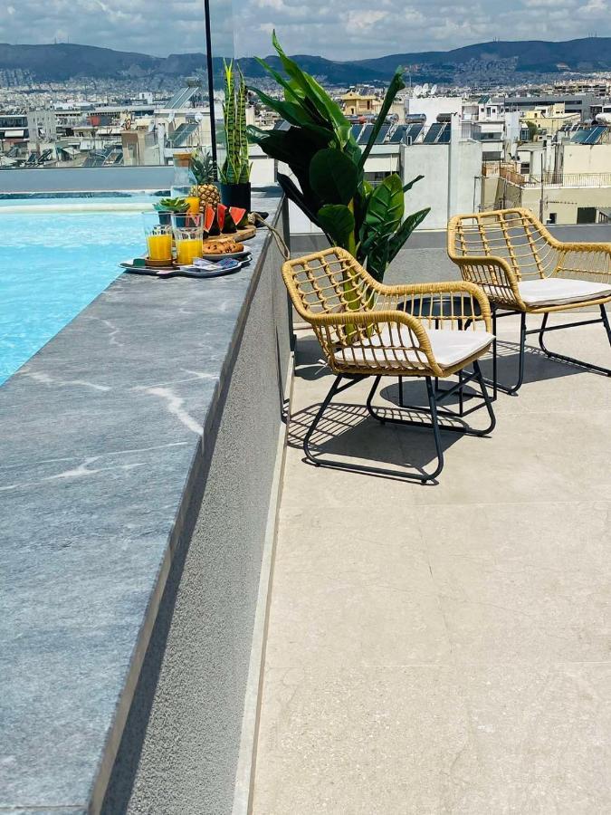 New 2Bd Aprt With Shared Rooftop Pool E2 Афіни Екстер'єр фото