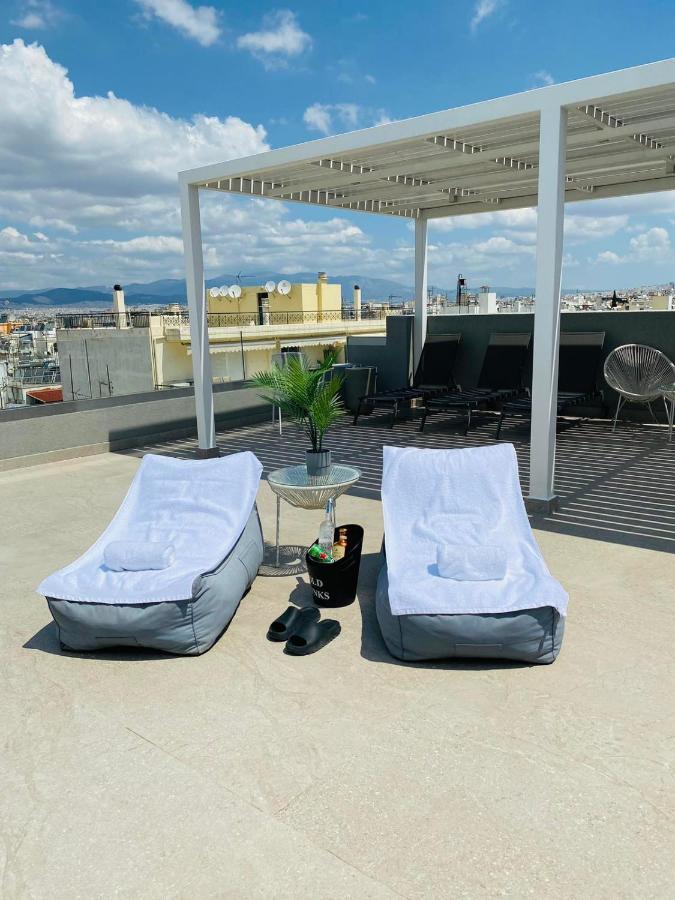 New 2Bd Aprt With Shared Rooftop Pool E2 Афіни Екстер'єр фото