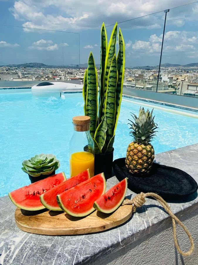 New 2Bd Aprt With Shared Rooftop Pool E2 Афіни Екстер'єр фото